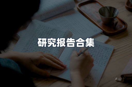 研究报告合集